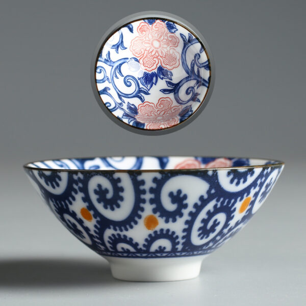 Ceramic Cup Bamboo Hat Tea Large Kung Fu Tea Set Tea Cup Tea Cup Cup - Image 4