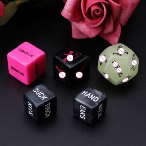 English Couple Dice Supplies 5 Sets