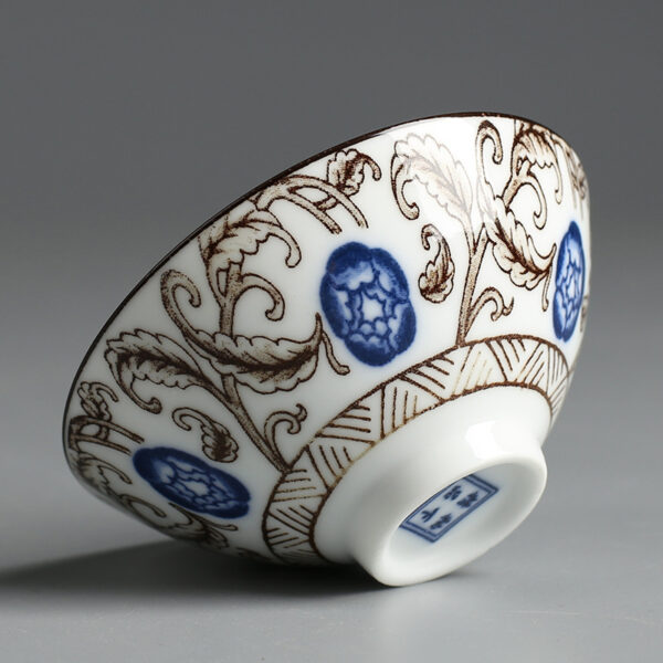 Ceramic Cup Bamboo Hat Tea Large Kung Fu Tea Set Tea Cup Tea Cup Cup - Image 8
