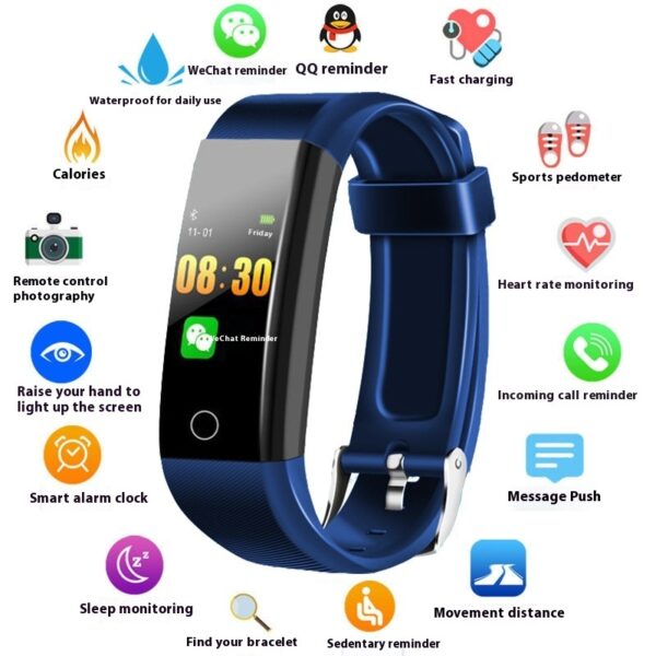 Blood Pressure Heart Rate Sports Bracelet Men And Women - Image 3